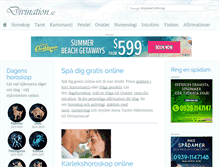 Tablet Screenshot of divination.se
